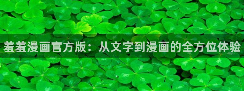 囧次元看动漫免费：羞羞漫画官方版：从文字到漫画的全方位体验